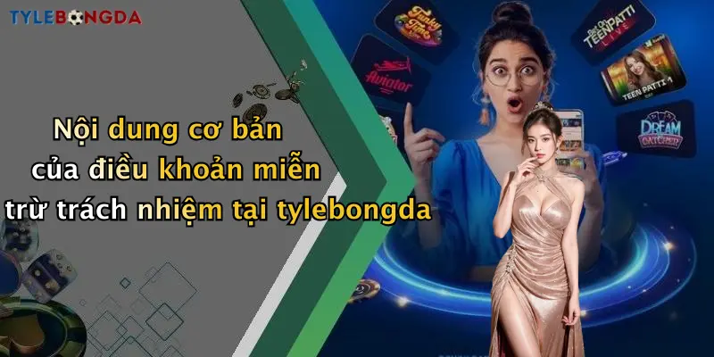 Nội dung cơ bản của điều khoản miễn trừ trách nhiệm tại tylebongda