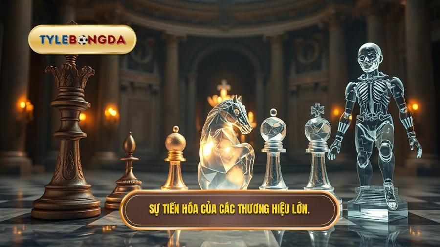 Sự tiến hóa của các thương hiệu lớn.