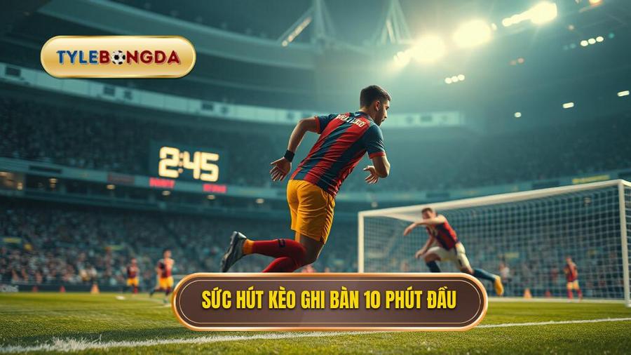 Sức hút kèo ghi bàn 10 phút đầu