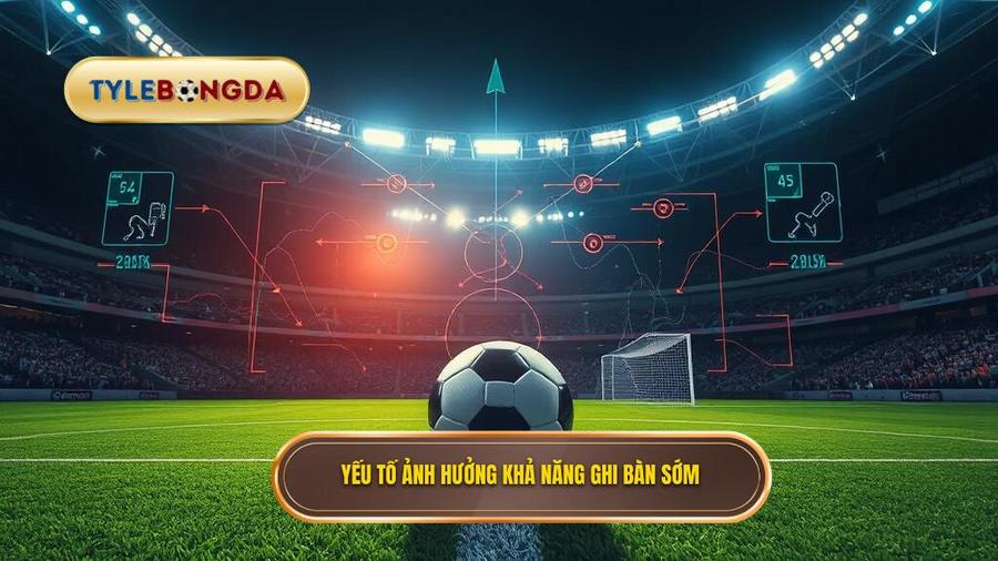 Yếu tố ảnh hưởng khả năng ghi bàn sớm