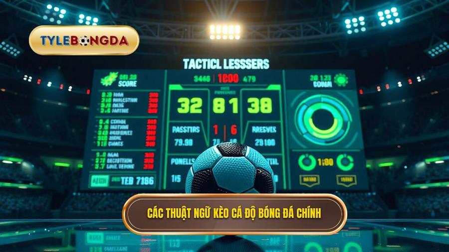 Nhóm thuật ngữ cá độ bóng đá về các loại kèo chính