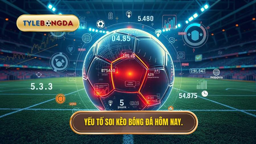 Các yếu tố then chốt khi soi kèo bóng đá hôm nay