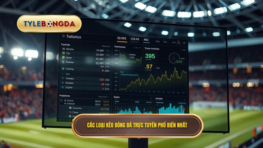 Các loại kèo phổ biến khi xem trực tuyến