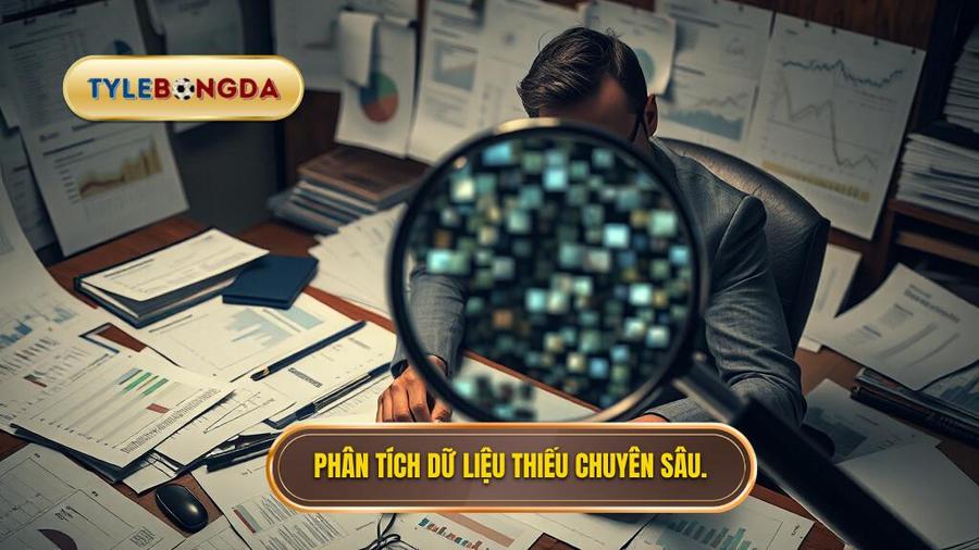 Thiếu sự chuẩn bị và phân tích dữ liệu chuyên sâu