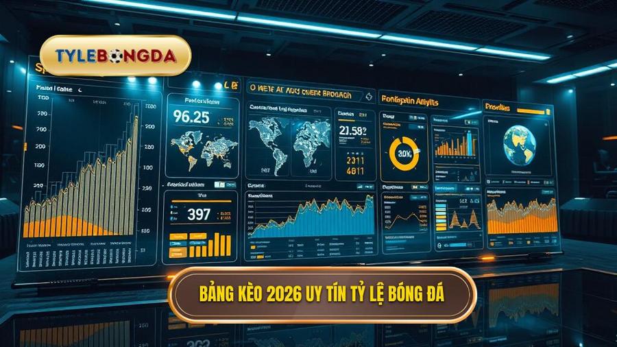 bảng kèo bóng đá mới nhất 2026