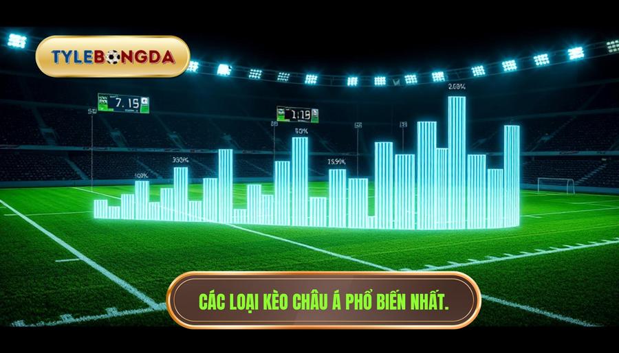 2. Các loại kèo châu Á phổ biến nhất.