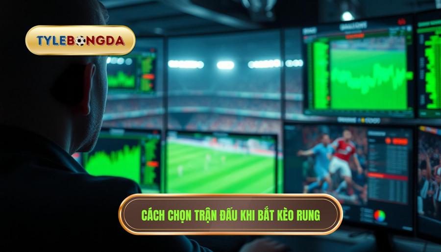 2. Cách chọn trận đấu khi bắt kèo rung